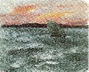 bruno liljefors seglaren France oil painting artist